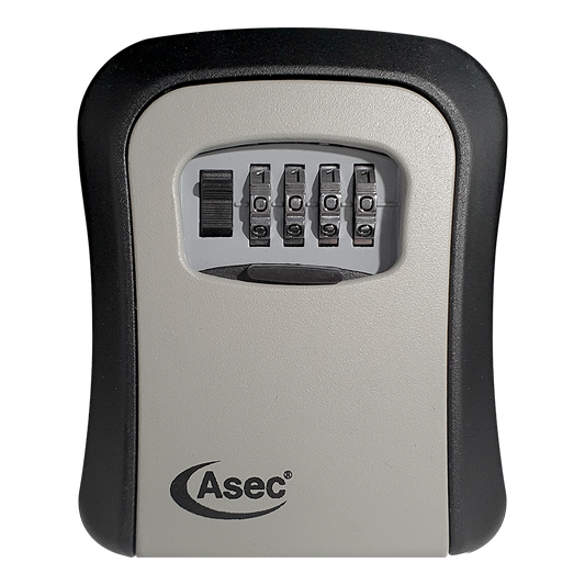 ASEC 4 Wheel Combination Key Safe - Boxed