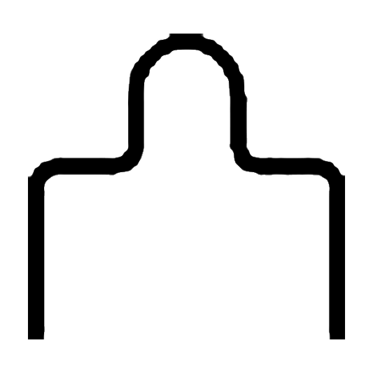 ASEC Rehau 13.4mm Patio Track - 2.4m x 13.4mm