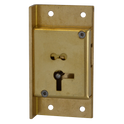 ASEC 61 2 Lever Cut Cupboard Lock - 76mm SB KD LH