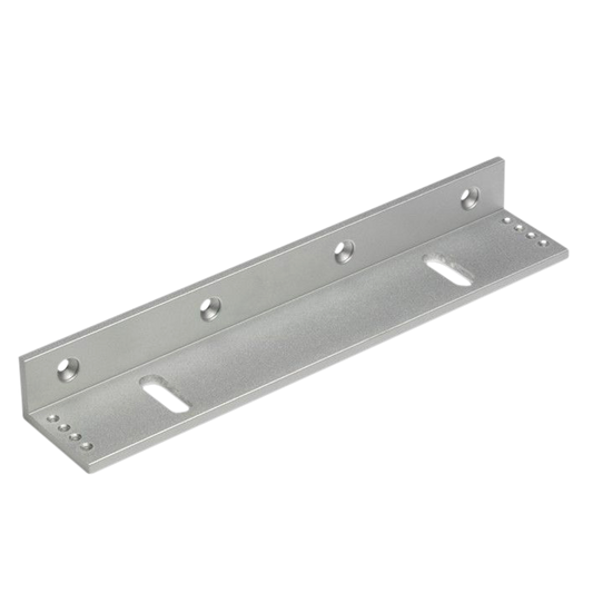 ASEC Bracket L Outward Opening To Suit Slim Line Magnets - Satin Anodised Aluminium