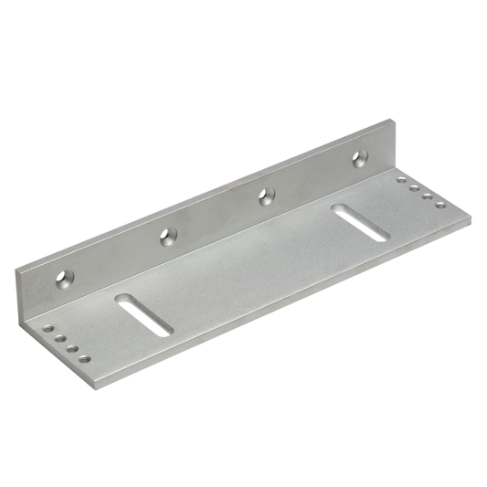 ASEC Bracket L Outward Opening To Suit Standard Magnets - Satin Anodised Aluminium
