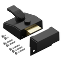 ASEC AS14 & AS18 Non-Deadlocking Nightlatch - 40mm Black Case Only Boxed