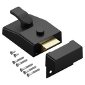 ASEC AS14 & AS18 Non-Deadlocking Nightlatch - 60mm Black Case Only Boxed