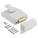 ASEC AS12 Rollerbolt Nightlatch - 60mm WHT Case Only Boxed