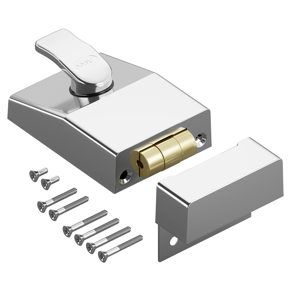 ASEC AS12 Rollerbolt Nightlatch - 60mm PC Case Only Boxed