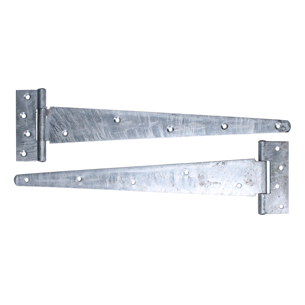 ASEC Heavy Duty Tee Hinge Galvanised - 350mm (Pair)