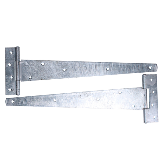 ASEC Heavy Duty Tee Hinge Galvanised - 400mm (Pair)