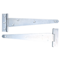 ASEC Medium Tee Hinge - Zinc Plated - 250mm (Pair)