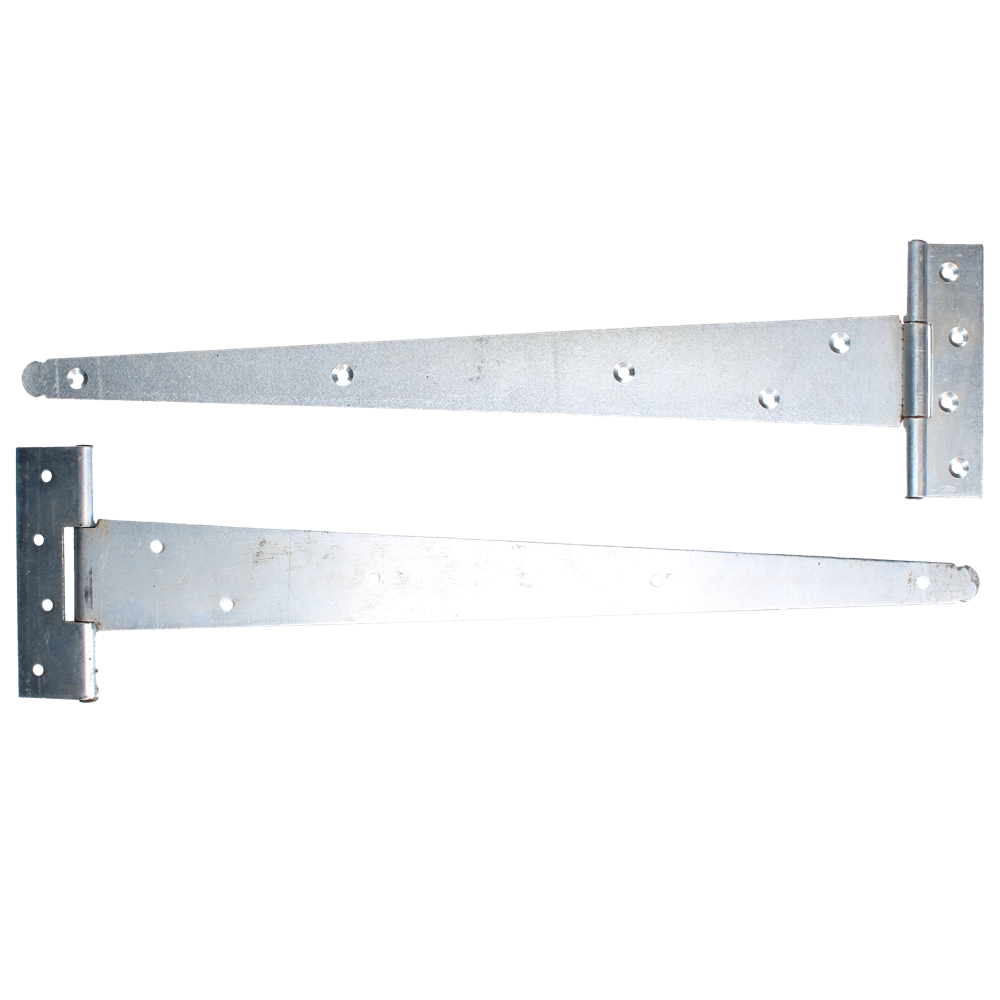 ASEC Medium Tee Hinge - Zinc Plated - 450mm (Pair)