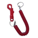 ASEC Spiral Key Ring - Dark Colours