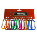 ASEC Metal Carabiner Key Ring - Small