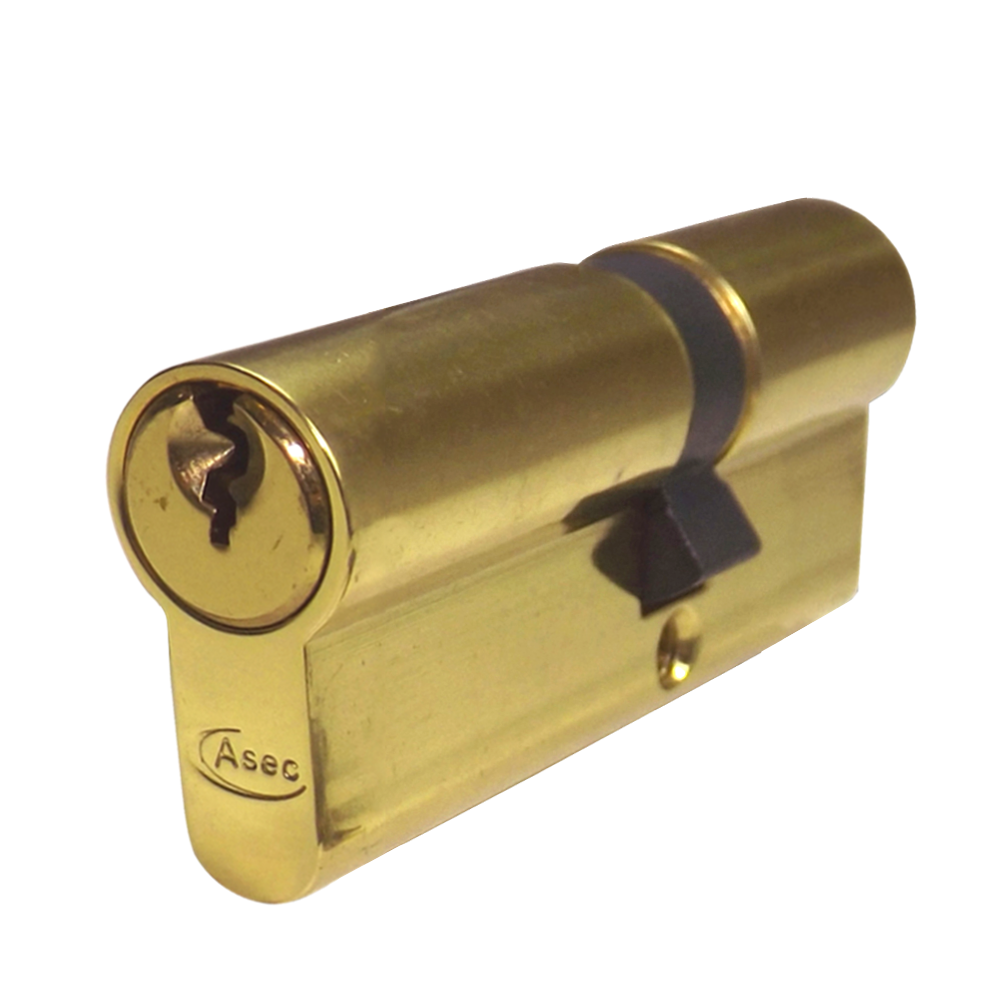 ASEC 5-Pin Euro Double Cylinder - 65mm 30/35 (25/10/30) KD PB