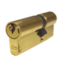ASEC 5-Pin Euro Double Cylinder - 70mm 30/40 (25/10/35) KD PB