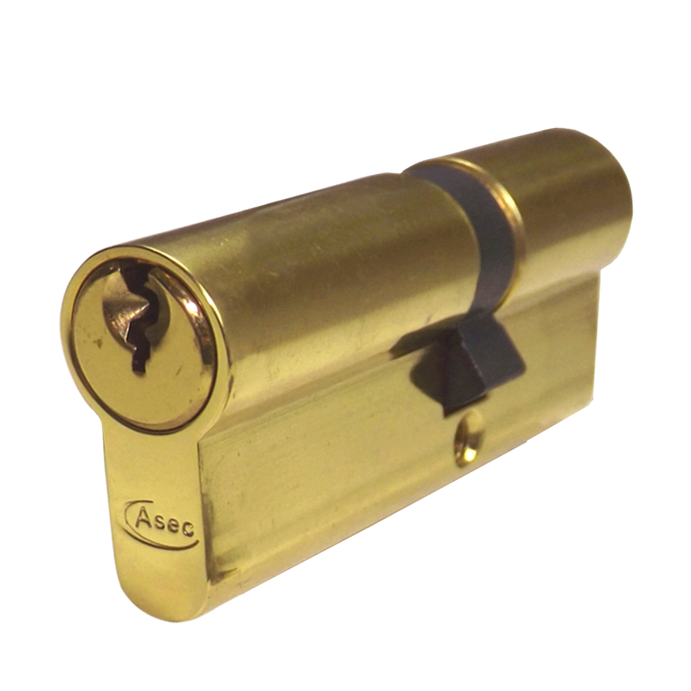 ASEC 5-Pin Euro Double Cylinder - 70mm 30/40 (25/10/35) KD PB