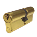 ASEC 5-Pin Euro Double Cylinder - 75mm 35/40 (30/10/35) KD PB