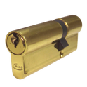 ASEC 5-Pin Euro Double Cylinder - 80mm 30/50 (25/10/45) KD PB