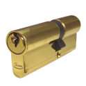 ASEC 5-Pin Euro Double Cylinder - 80mm 35/45 (30/10/40) KD PB