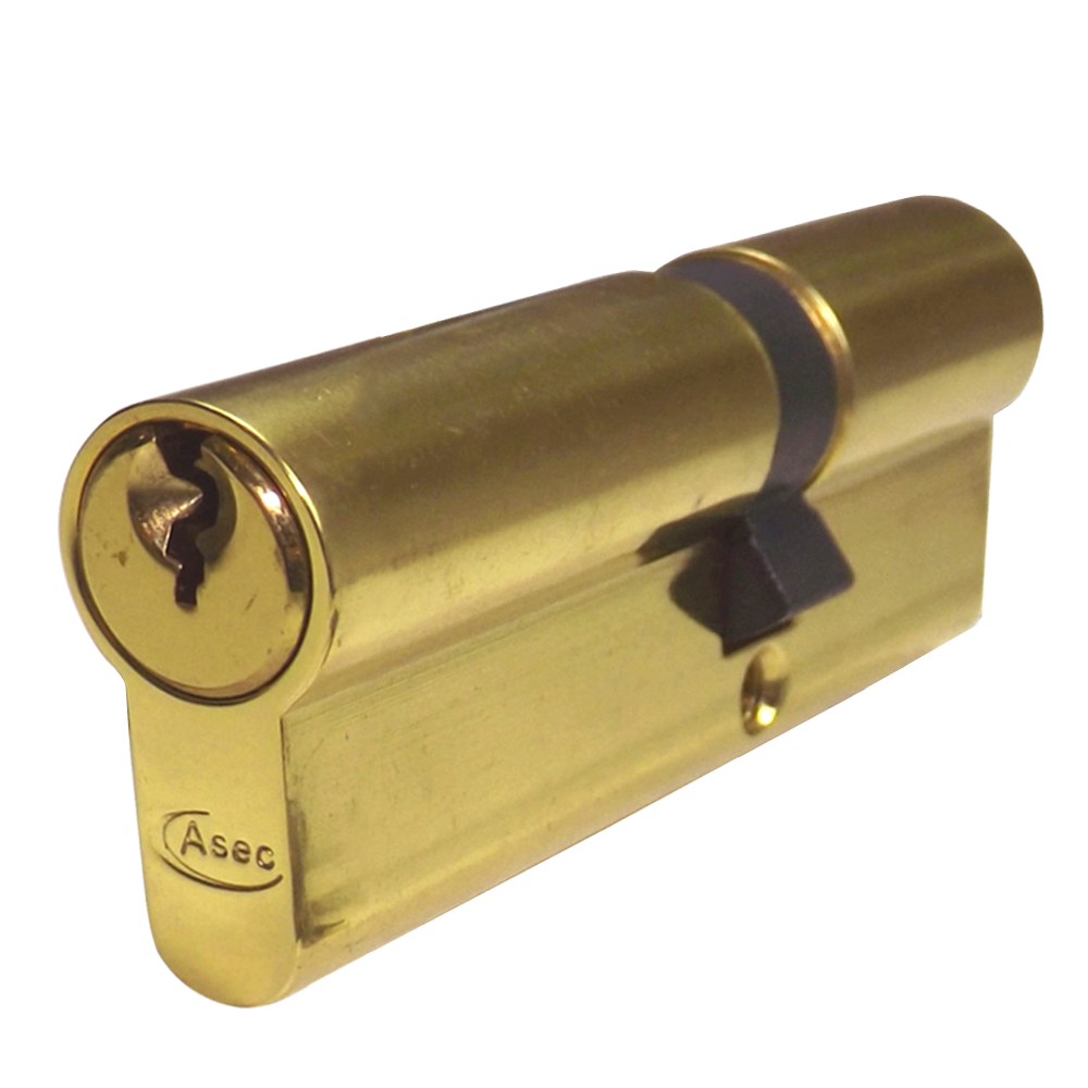 ASEC 5-Pin Euro Double Cylinder - 85mm 35/50 (30/10/45) KD PB
