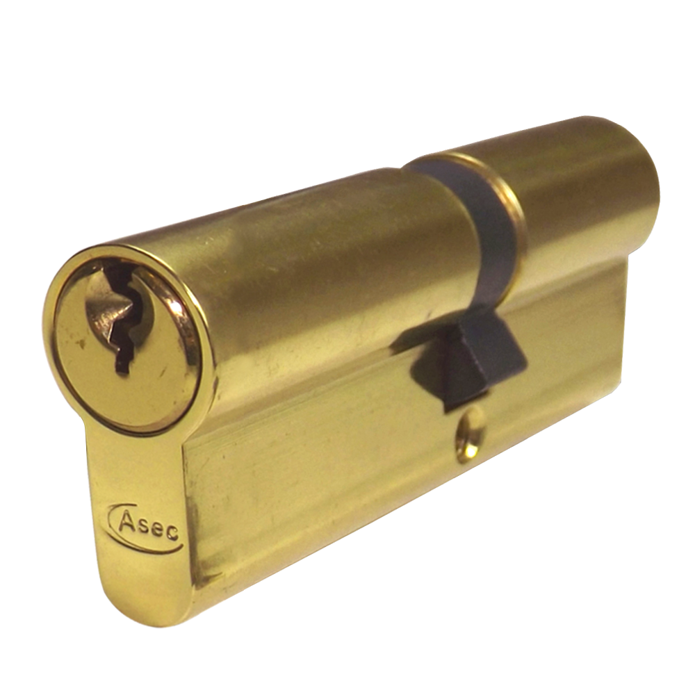 ASEC 5-Pin Euro Double Cylinder - 85mm 40/45 (35/10/40) KD PB