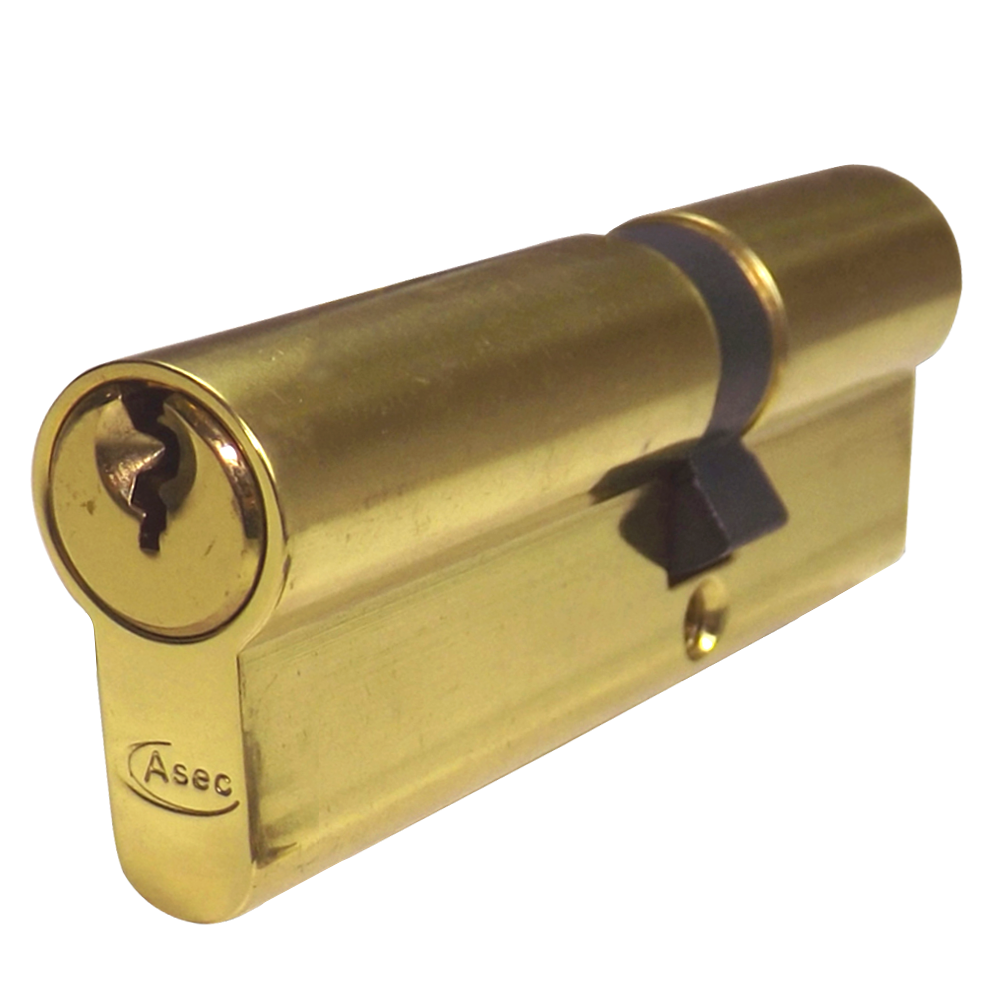 ASEC 5-Pin Euro Double Cylinder - 90mm 35/55 (30/10/50) KD PB