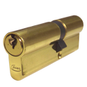 ASEC 5-Pin Euro Double Cylinder - 90mm 40/50 (35/10/45) KD PB