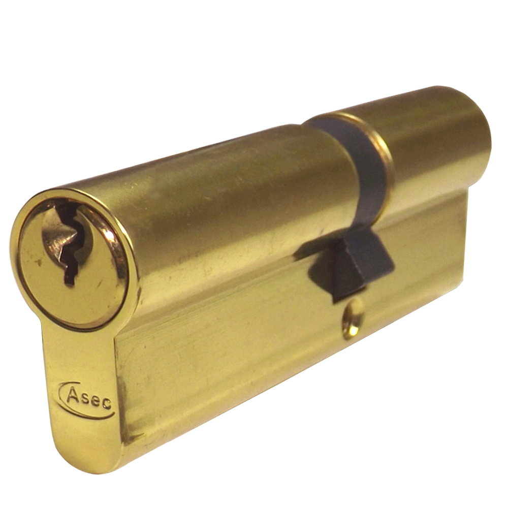 ASEC 5-Pin Euro Double Cylinder - 95mm 40/55 (35/10/50) KD PB