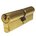 ASEC 5-Pin Euro Double Cylinder - 100mm 50/50 (45/10/45) KD PB