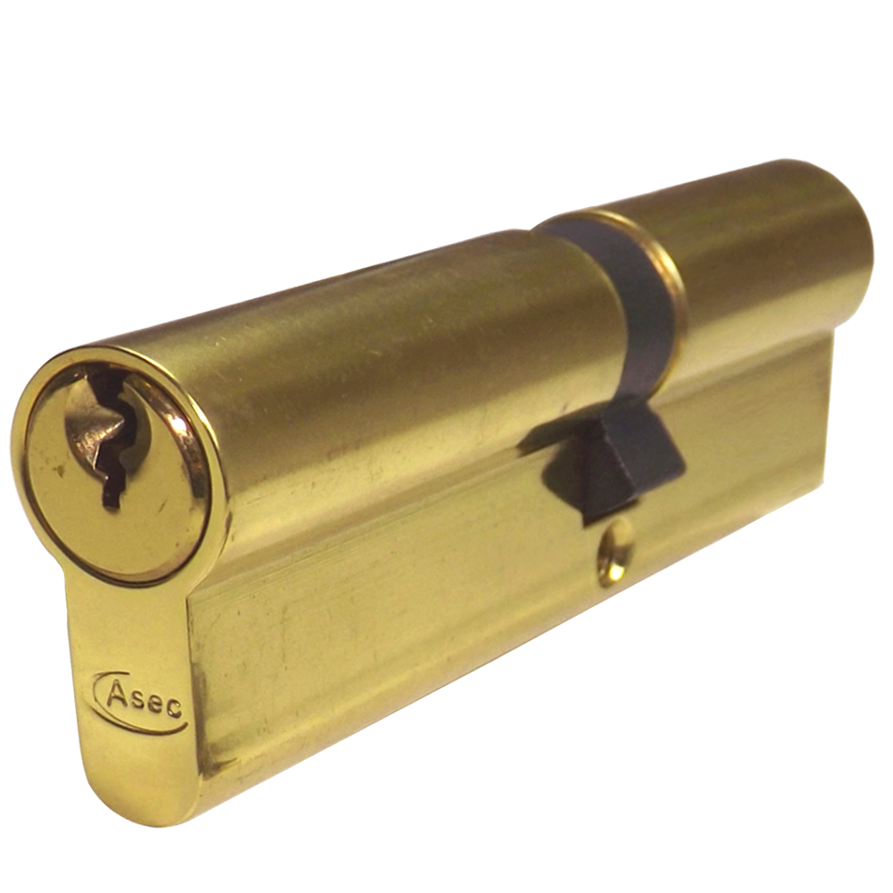 ASEC 5-Pin Euro Double Cylinder - 105mm 45/60 (40/10/55) KD PB