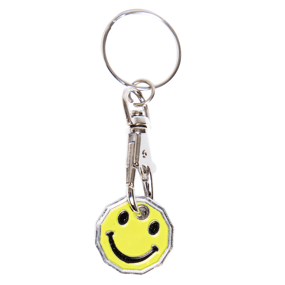 ASEC Trolley Token Key Ring - Smiley Face