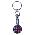 ASEC Trolley Token Key Ring - Union Jack