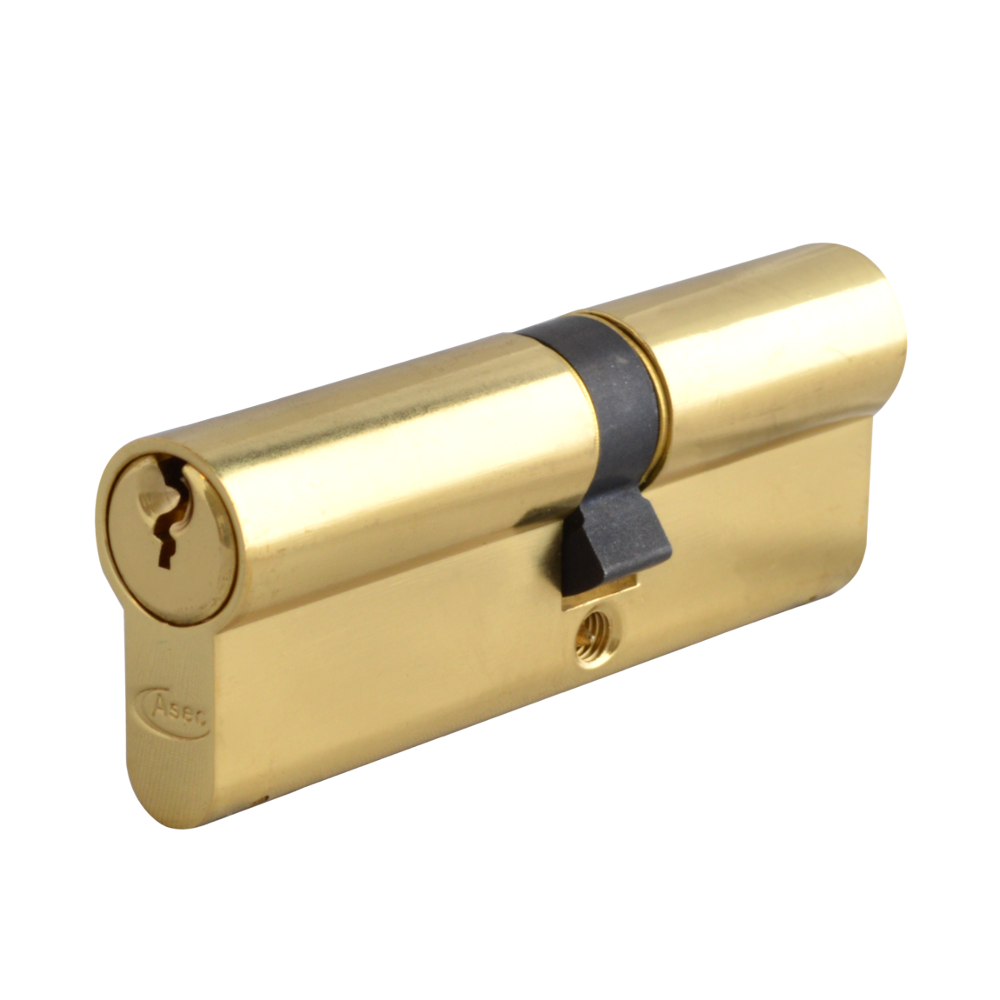ASEC 6-Pin Euro Double Cylinder - 80mm 35/45 (30/10/40) KD PB