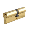 ASEC 6-Pin Euro Double Cylinder - 80mm 40/40 (35/10/35) KD PB
