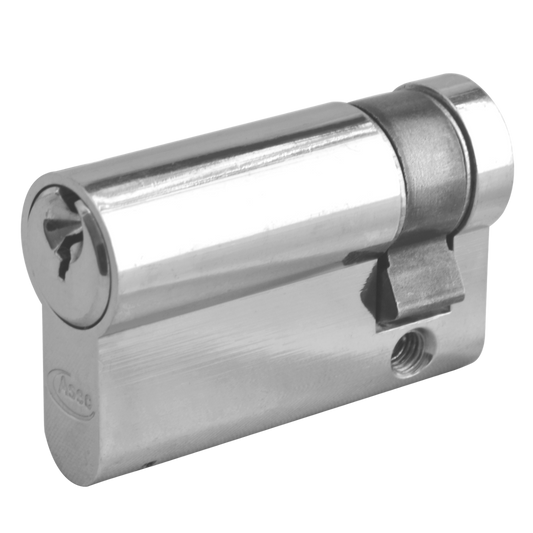 ASEC 6-Pin Euro Half Cylinder - 50mm (40/10) KD NP