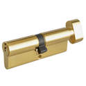 ASEC 6-Pin Euro Key & Turn Cylinder - 80mm 40/T40 (35/10/T35) KD PB