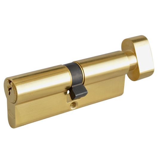 ASEC 6-Pin Euro Key & Turn Cylinder - 80mm 40/T40 (35/10/T35) KD PB