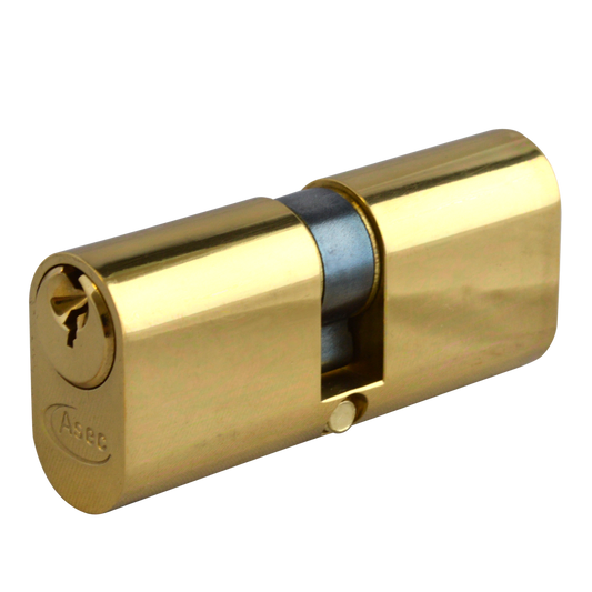 ASEC 6-Pin Oval Double Cylinder - 70mm 35/35 (30/10/30) KD PB
