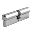 ASEC 6-Pin Euro Double Cylinder - 100mm 50/50 (45/10/45) KD NP