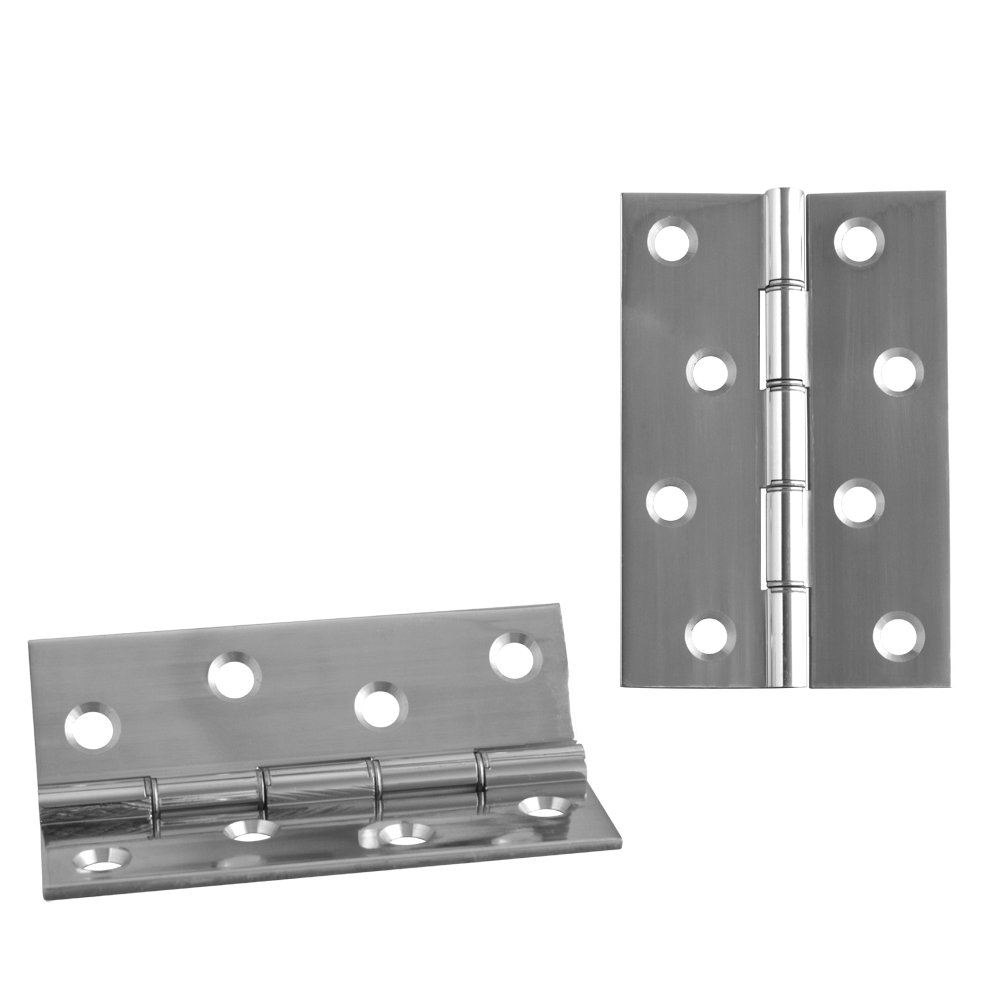 ASEC Double Steel Washer Hinge - 102mm X 67mm X4mm CP