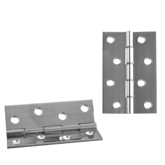 ASEC Double Steel Washer Hinge - 102mm X 67mm X4mm CP