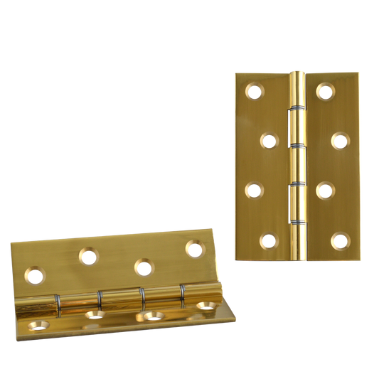 ASEC Double Steel Washer Hinge - 102mm X 67mm X 2.50mm PB