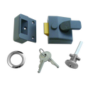 ASEC AS14 & AS18 Non-Deadlocking Nightlatch - 40mm DMG Case - SC Cyl Boxed
