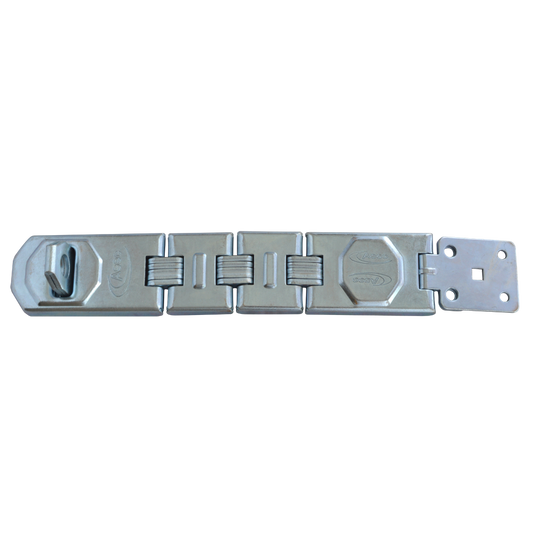 ASEC Galvanised Multi Link Concealed Fixing Hasp & Staple - 230mm GALV