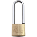 ASEC KA Long Shackle Brass Padlock - 40mm KA (to E) Boxed