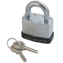 ASEC 787 & 797 Open Shackle Laminated Padlock - 50mm KD Visi