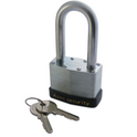 ASEC 787 & 797 Open Shackle Laminated Padlock - 50mm KD Long Shackle Visi