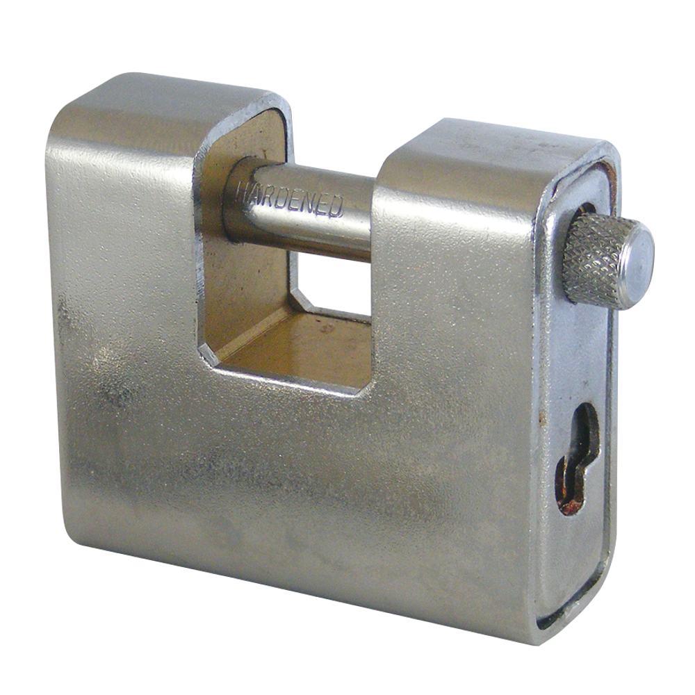 ASEC Steel Sliding Shackle Padlock - 60mm KD Boxed