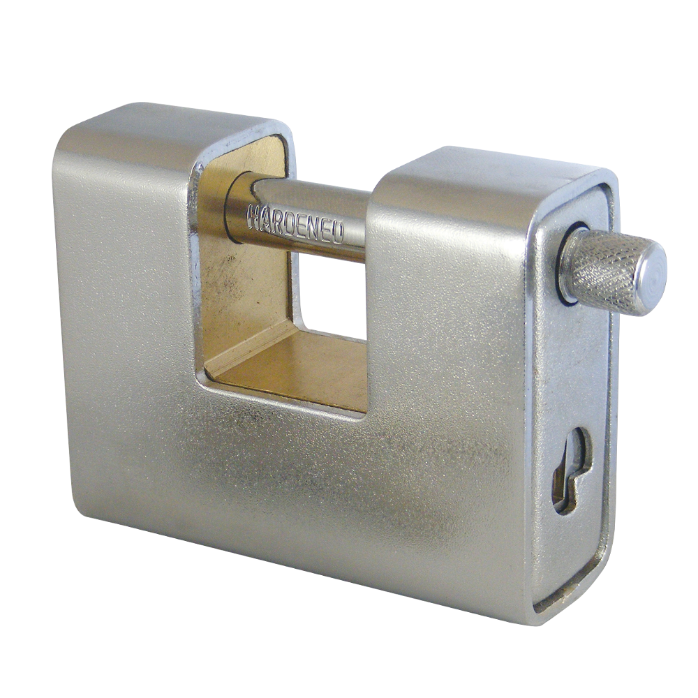 ASEC Steel Sliding Shackle Padlock - 80mm KD Boxed