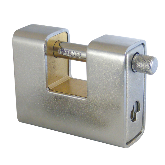 ASEC Steel Sliding Shackle Padlock - 80mm KD Visi