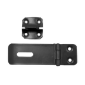 ASEC Safety Hasp & Staple - Black - 75mm