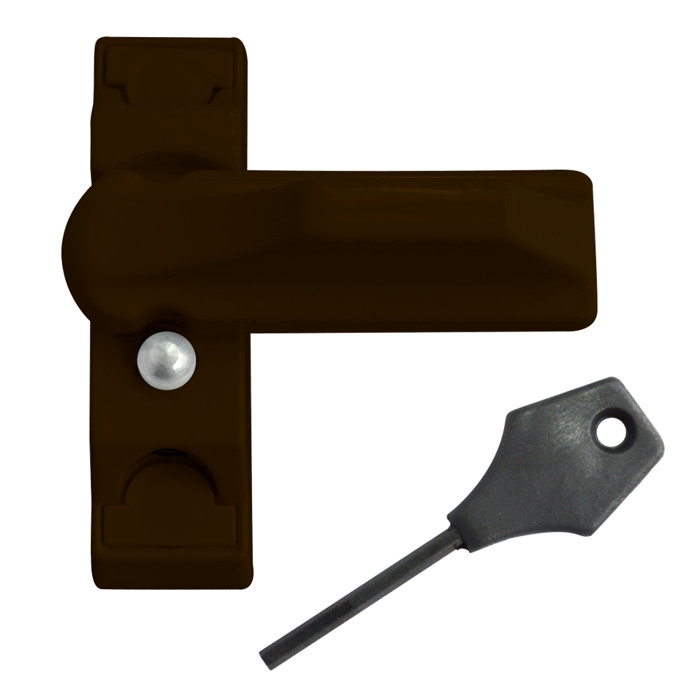 ASEC Sash Stopper - BRN Locking